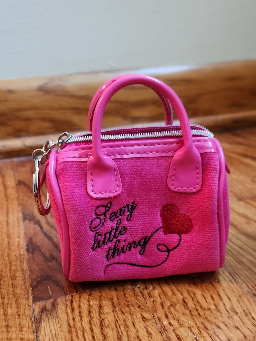 Victoria's Secret Hot Pink Mini Purse Extremely RARE HTF Sexy Little Thing